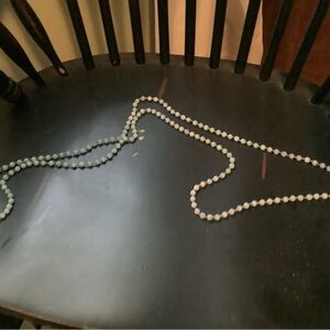 Elegant light blue(Aqua) Beaded Necklace